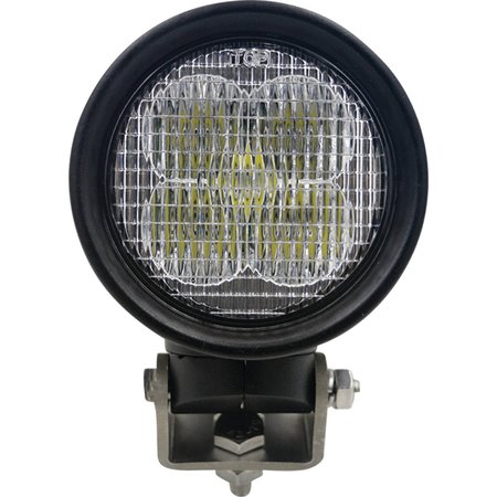 TIGER LIGHTS 50W Round LED Work Light w/ Swivel Mount 12V, 4 Length, Off-Road Light; TL150